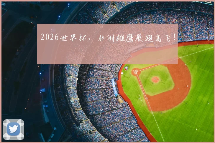 2026世界杯，非洲雄鹰展翅高飞！