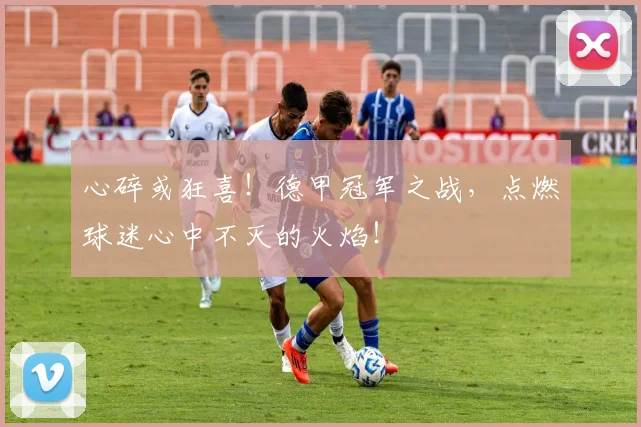 心碎或狂喜！德甲冠军之战，点燃球迷心中不灭的火焰！